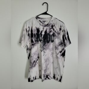Tie-dye AC-DC T-shirt